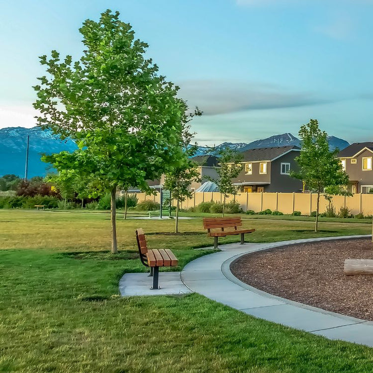 Solar street lights for park