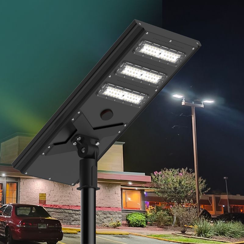 Load image into Gallery viewer, Commerical Solar Power LED Parking Lot Light - 2 Years Warranty