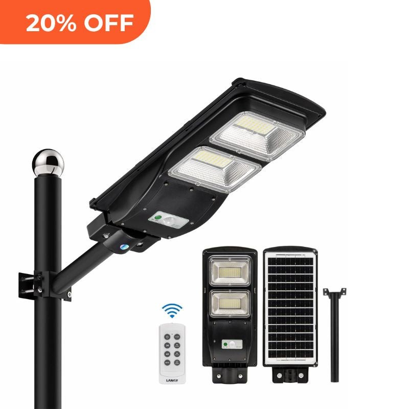 Load image into Gallery viewer, 60W 90W 120W Solar Street Light -ES04 Series