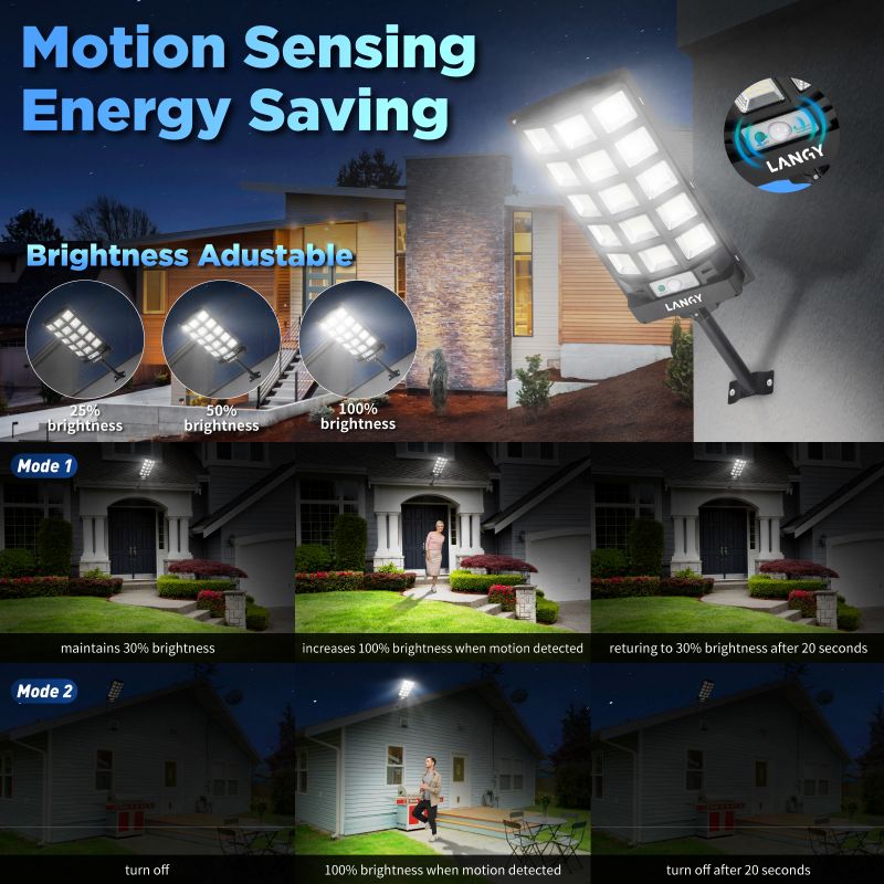 Load image into Gallery viewer, 60W 90W Solar Outdoor Dusk to Dawn Lights with Remote Control