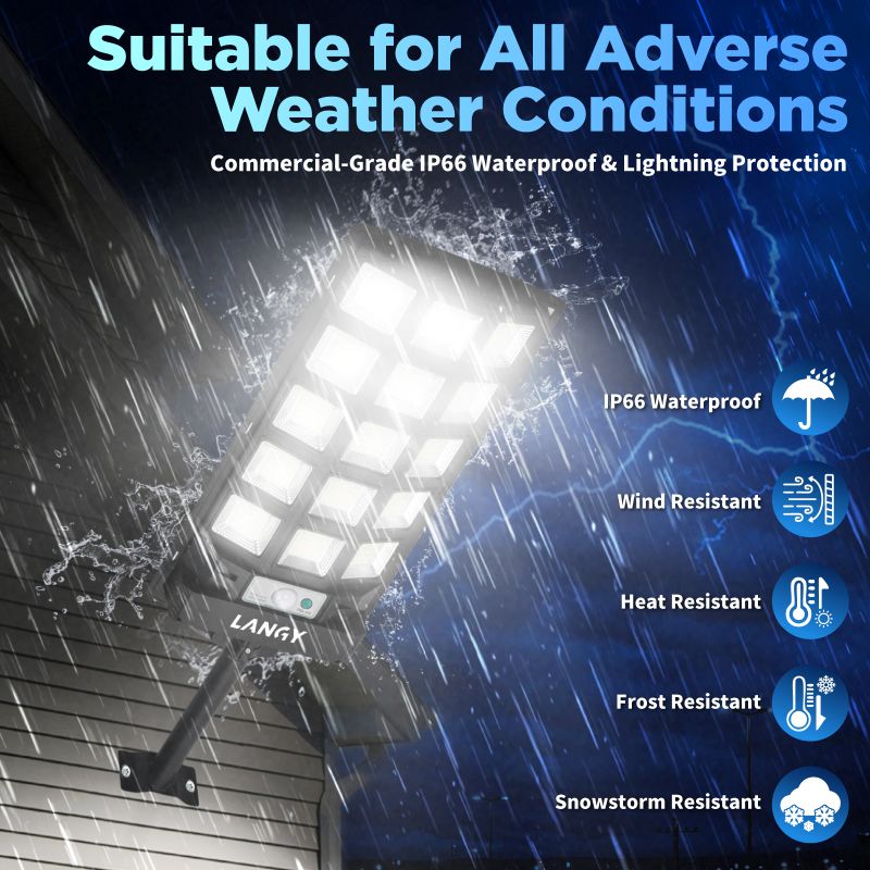 Load image into Gallery viewer, 60W 90W Solar Outdoor Dusk to Dawn Lights with Remote Control