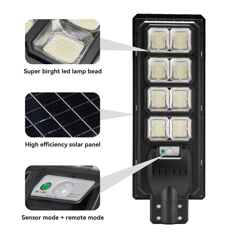 Load image into Gallery viewer, 4 Pack Solar Parking lot lights (bracket included)-20,000 lumens
