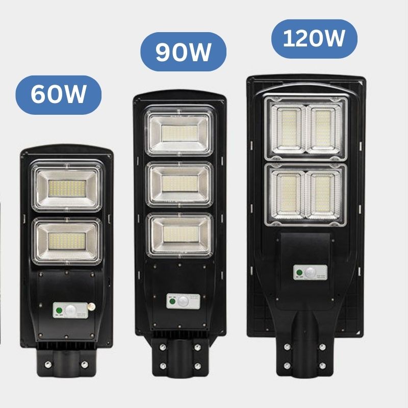 Load image into Gallery viewer, 60W 90W 120W Solar Street Light -ES04 Series