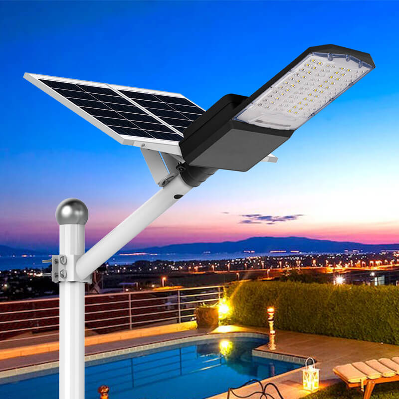 Load image into Gallery viewer, 1200W 1500W Solar Parking lot Light -40000lumens