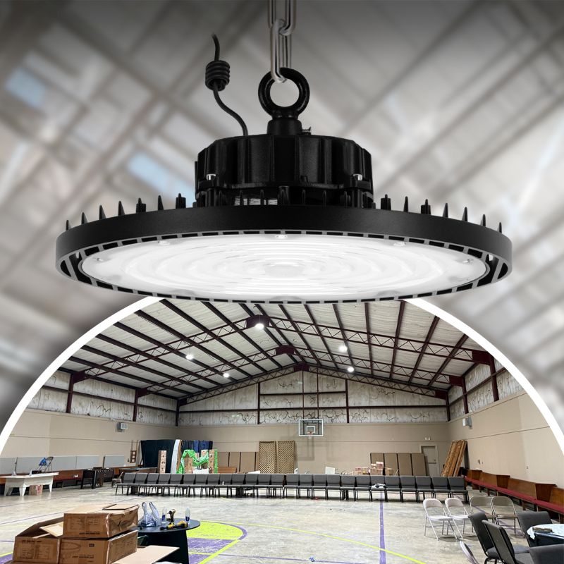 Load image into Gallery viewer, 200W LED UFO high bay light-30,000 lumens