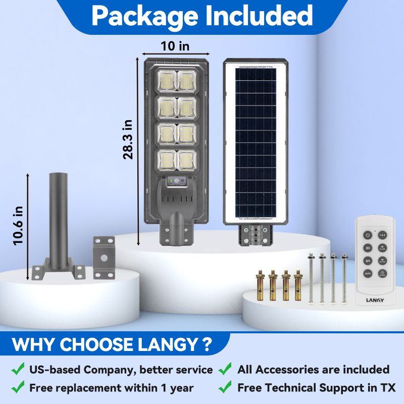 Load image into Gallery viewer, 200W solar street lights- 20,000 lumens (1 PC )