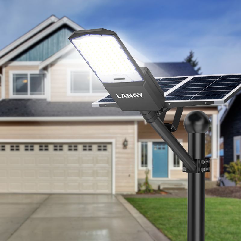 Load image into Gallery viewer, 1600W Solar parking lot lights 40,000 lumens