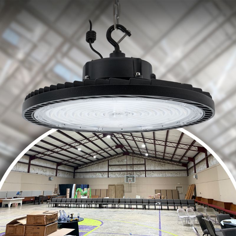 Load image into Gallery viewer, 200W LED UFO high bay light-30,000 lumens