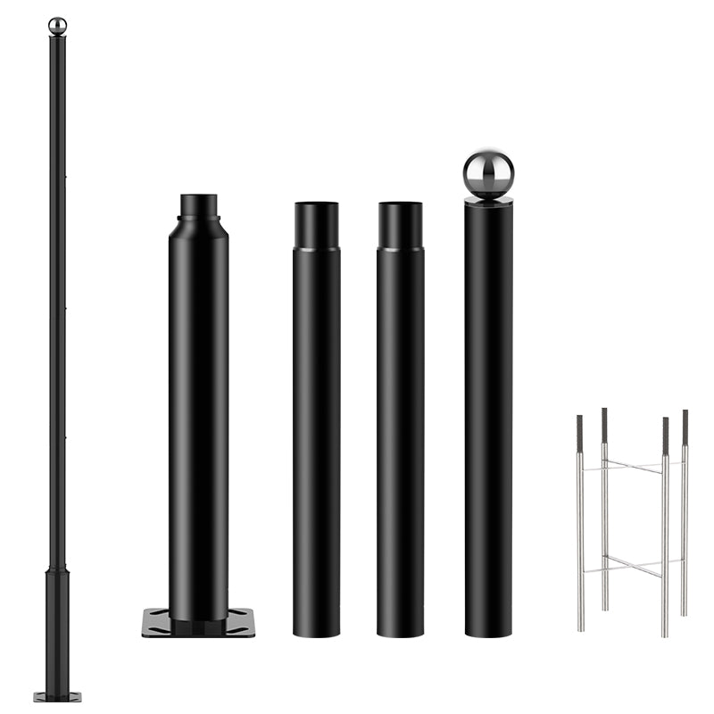 Load image into Gallery viewer, Solar Street Light Split Pole 13FT/16FT/20FT