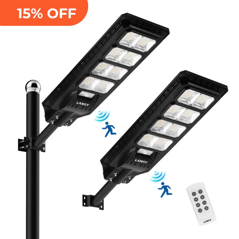 Load image into Gallery viewer, 150W 200W solar street lights - ES03 Series