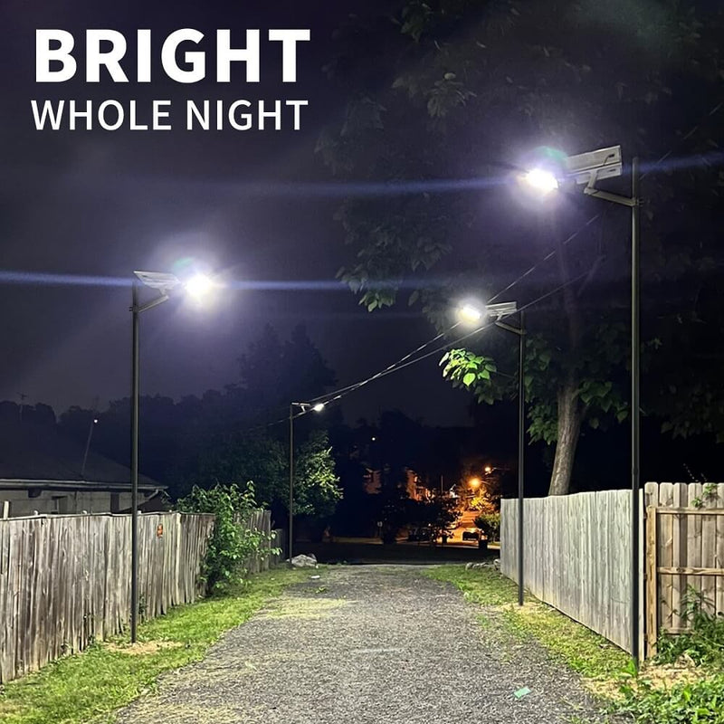 Load image into Gallery viewer, 1500W solar street light with 20ft /16ft pole