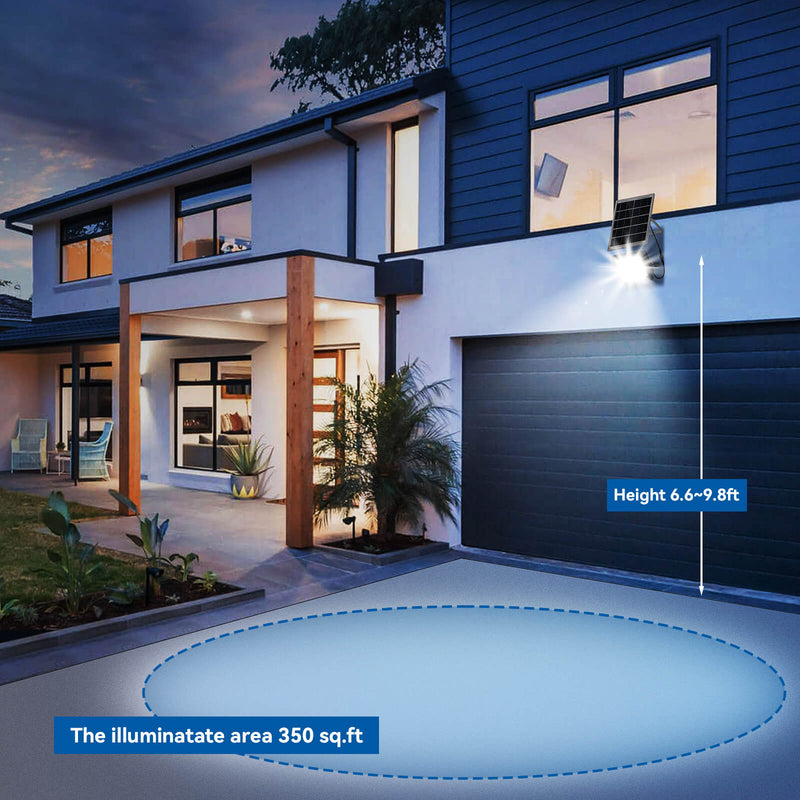 Load image into Gallery viewer, 30W solar LED floodlights