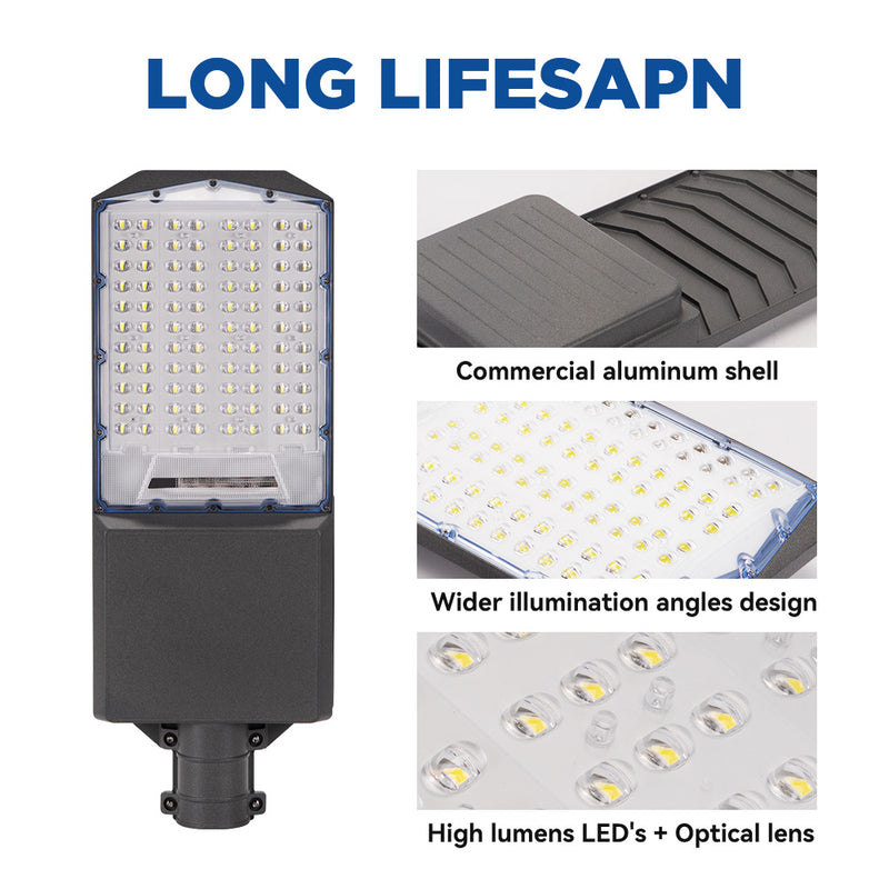 Load image into Gallery viewer, 1200W 1500W Solar Parking lot Light -40000lumens