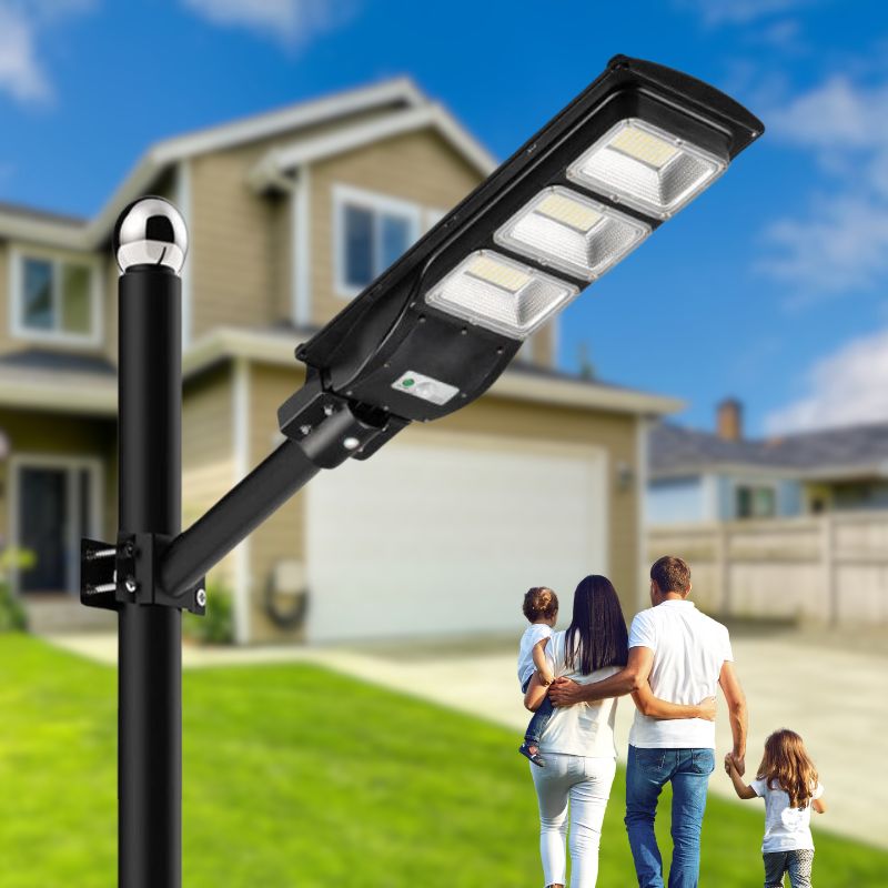 Load image into Gallery viewer, 60W 90W 120W Solar Street Light -ES04 Series