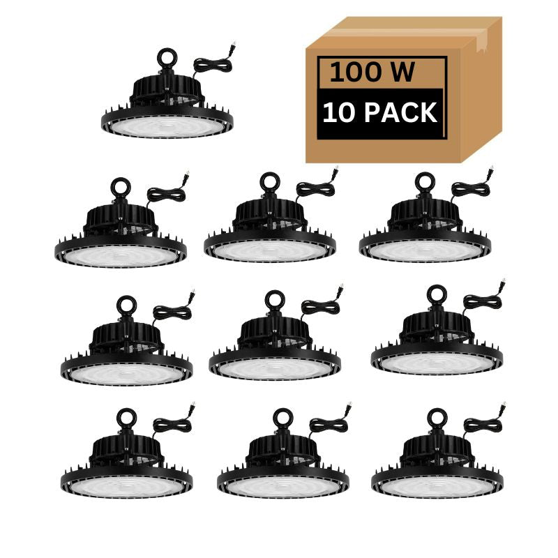 Load image into Gallery viewer, 10 Pack 100 W UFO Led High Bay Light