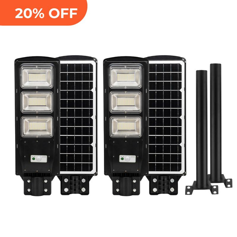 Load image into Gallery viewer, 60W 90W 120W Solar Street Light -ES04 Series