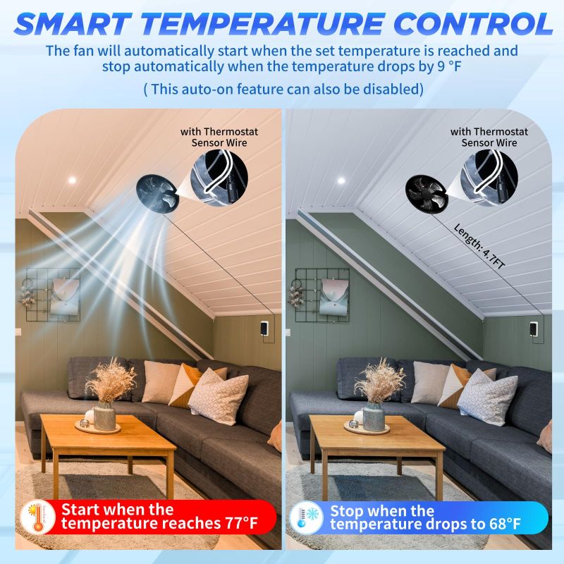 Load image into Gallery viewer, 55W 12" Solar Attic Fan with Smart Power Adapter+Remote