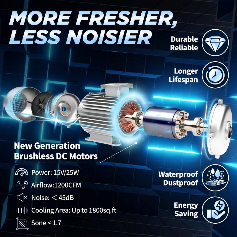 Load image into Gallery viewer, 55W 12" Solar Attic Fan with Smart Power Adapter+Remote