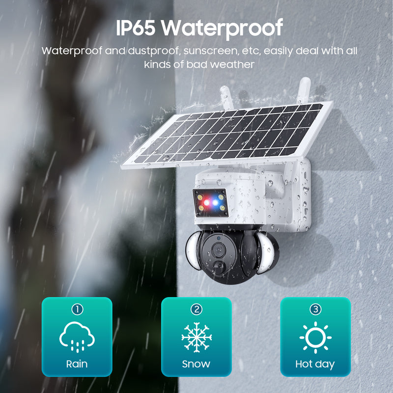 Load image into Gallery viewer, 2K HD 4MP  Solar Security  Camera  wireless  WIFI