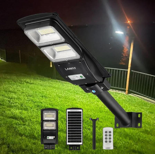 LANGY 60W solar street light 6000 lumens Langy Innovation