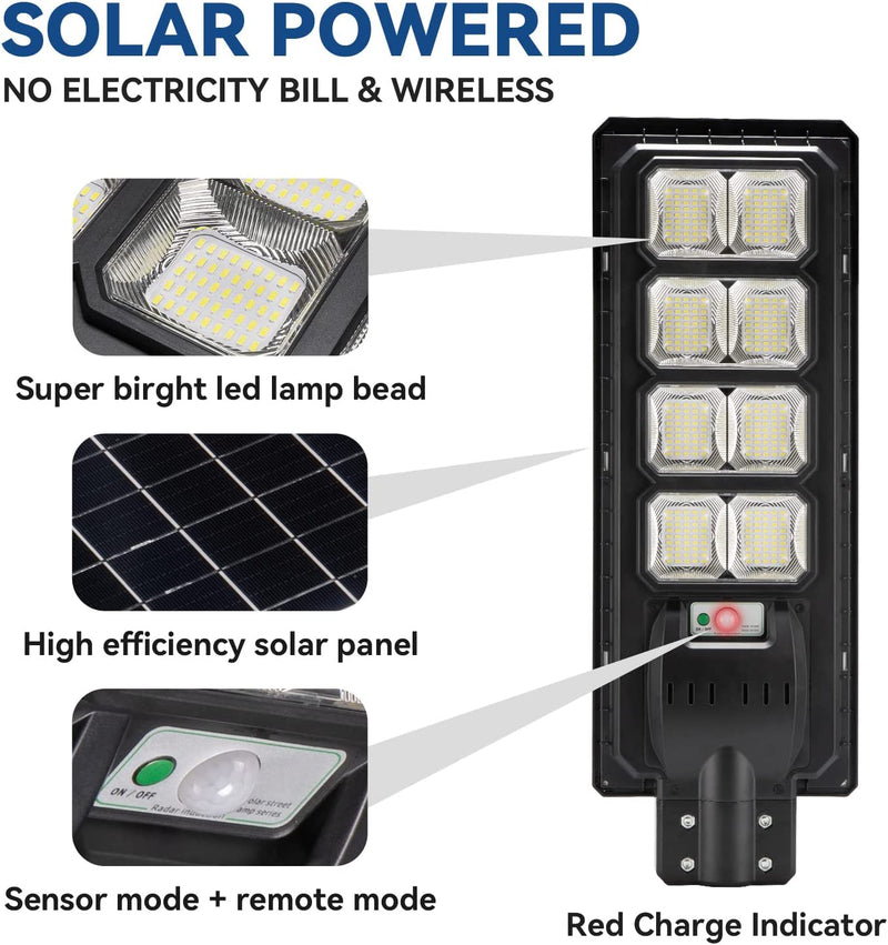 Load image into Gallery viewer, 200W solar street lights - ES03 Series
