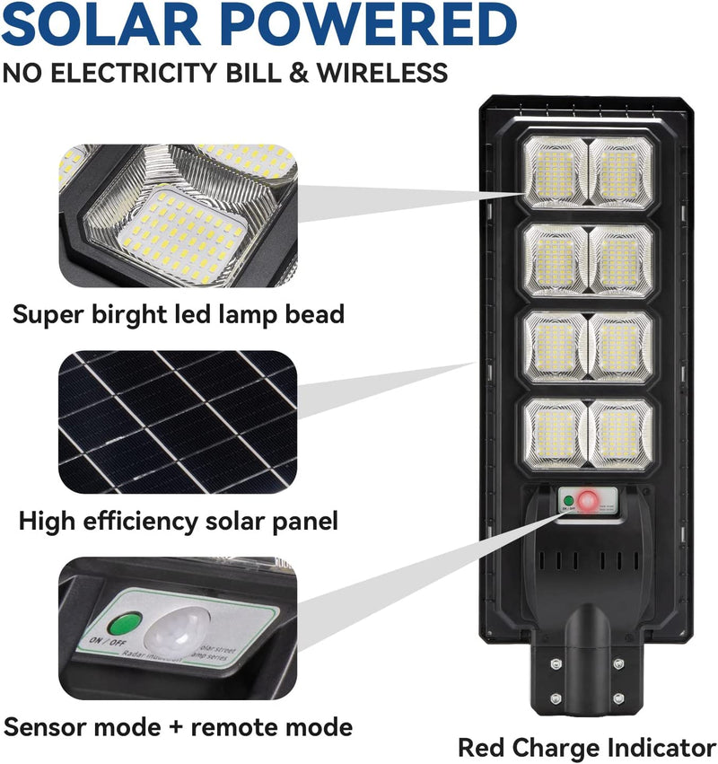 Load image into Gallery viewer, 150W 200W solar street lights - ES03 Series