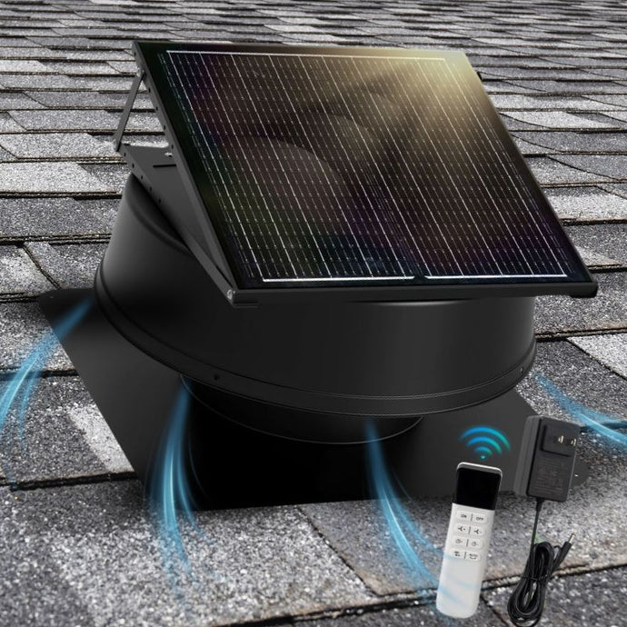 Solar Attic Fan Explained: What It Is and How It Drastically Lowers Your AC Bill