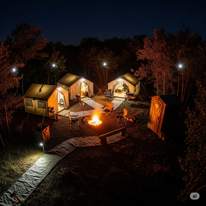 Camp Illumination: How Solar Hunting Lights Elevate Your Wilderness Experience