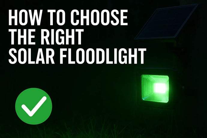 How to Choose the Right Solar Floodlight for Your Hunting Setup | Expert Guide (2025)