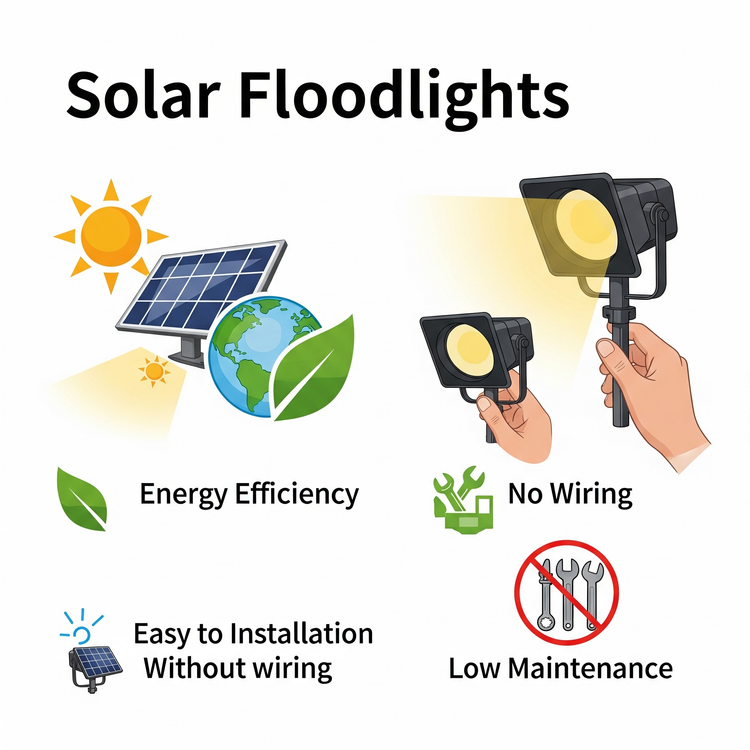 Why Go Solar? The Undeniable Advantages of Solar Floodlights Over Traditional Lighting