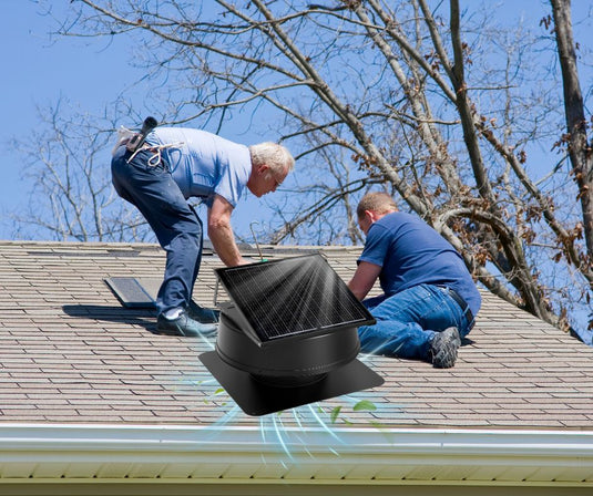 Say Goodbye to Stuffy Attics: Embrace the Cool Comfort of a Smart Solar Attic Fan!