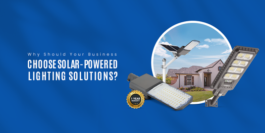 Why Should Your Business Choose Solar-Powered Lighting Solutions?