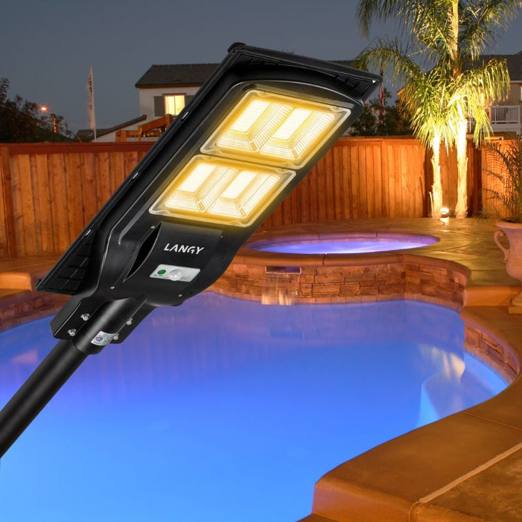Solar lighs for swimming pool