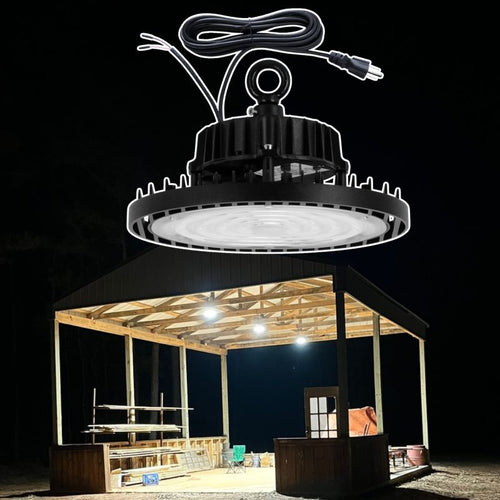 100W LED high bay light 15,000 lumens-Dimmable