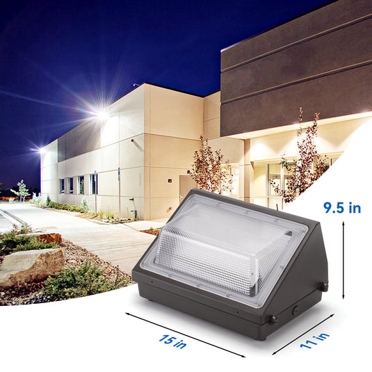 Wall Pack Light with Photocell