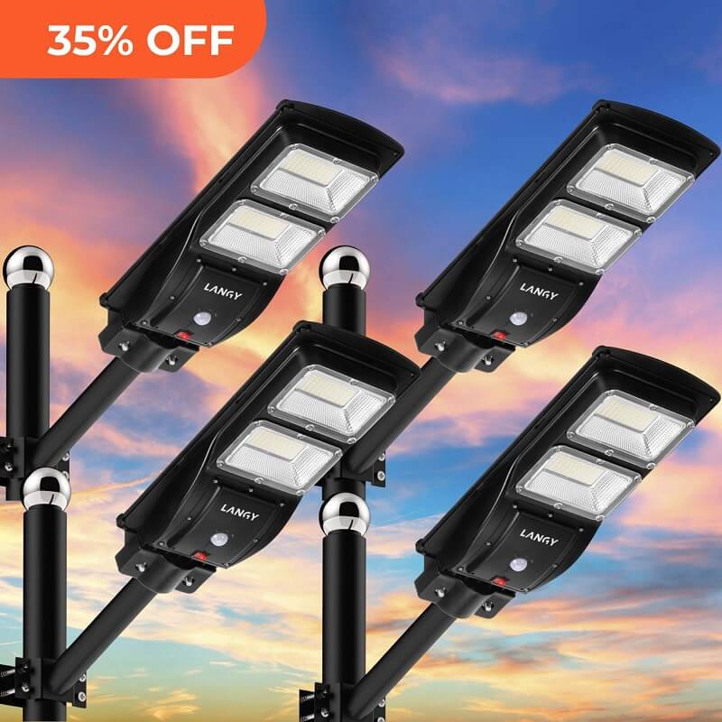 Load image into Gallery viewer, 60W 90W Solar street light -Upgraded ES04
