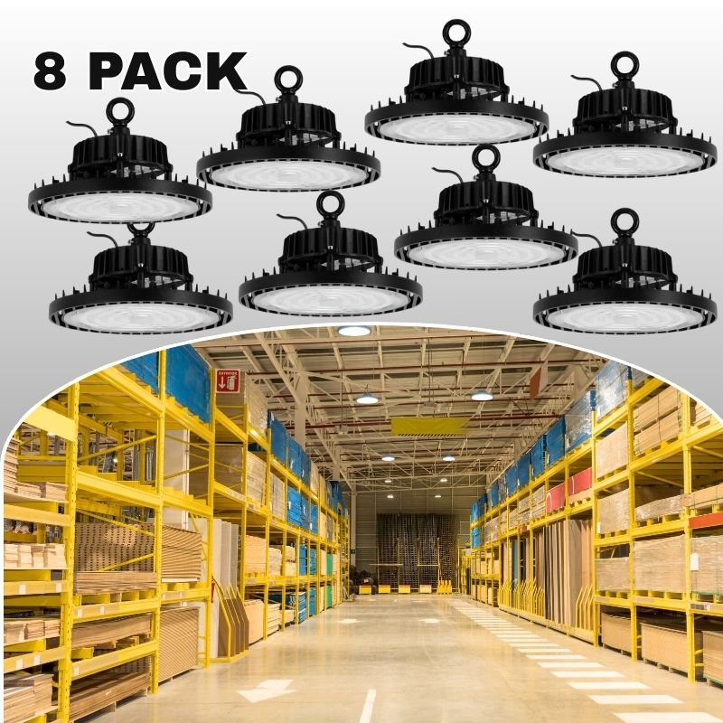 Load image into Gallery viewer, 100W LED high bay light -15,000 lumens-bundles

