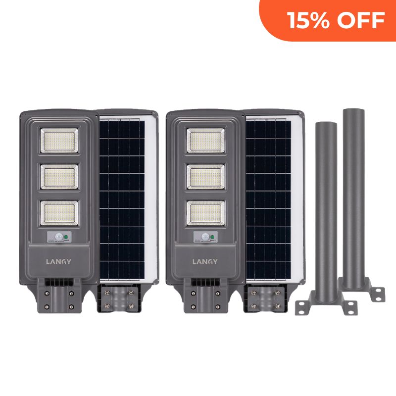 Load image into Gallery viewer, LANGY All in one solar street light -premium series
