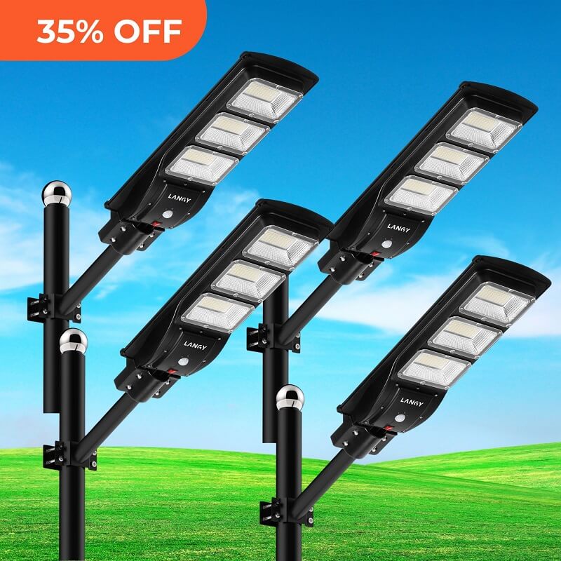Load image into Gallery viewer, 60W 90W Solar street light -Upgraded ES04
