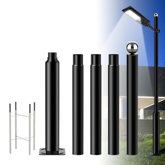 200W Solar Street Light with pole 16FT/20FT