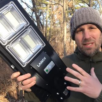 120 solar street light review