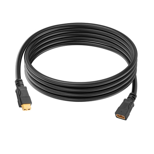 Extension cable for split solar street light