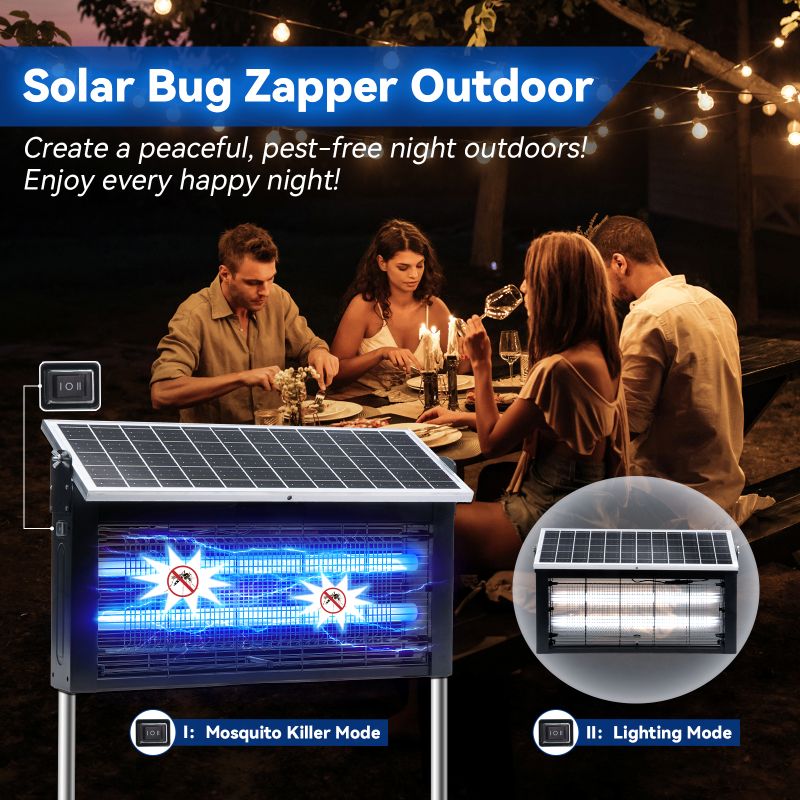 Load image into Gallery viewer, Upgraded Solar Bug Zapper Outdoor-20W Solar Panel
