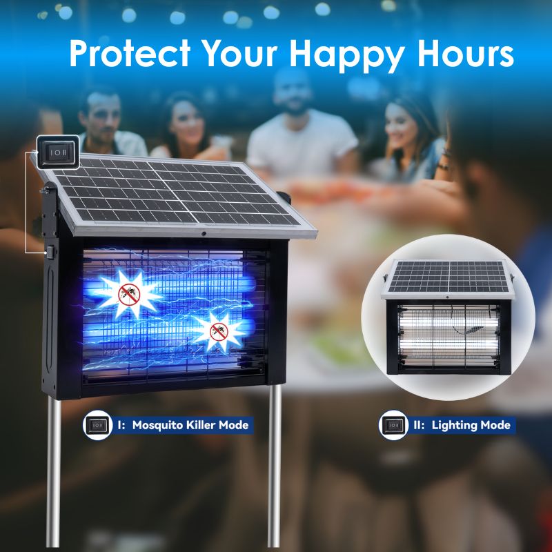 Load image into Gallery viewer, Upgraded Solar Bug Zapper Outdoor-10W Solar Panel
