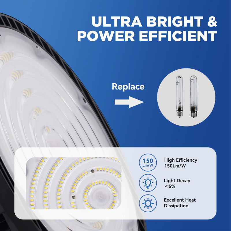 Load image into Gallery viewer, 100W LED high bay light -15,000 lumens-bundles
