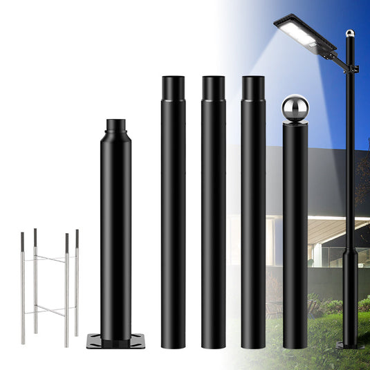 200W Solar Street Light with pole 16FT/20FT