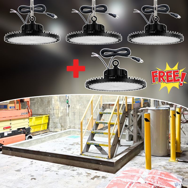 Load image into Gallery viewer, 200W LED high bay light 30,000 lumens-Dimmable
