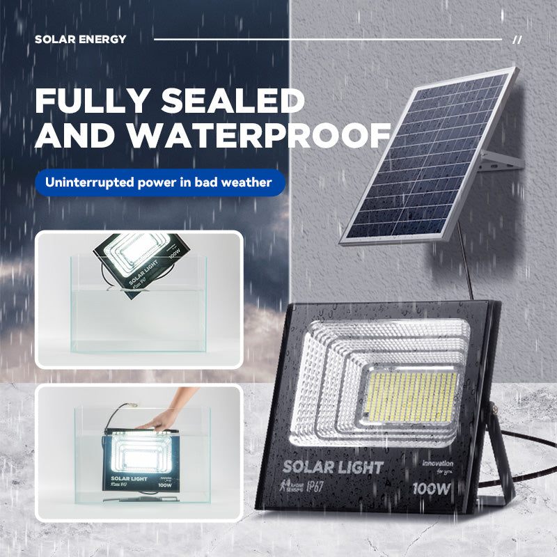 Load image into Gallery viewer, 200W Solar LED flood lights outdoor waterproof - TG02
