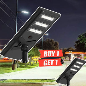 Commerical Solar Power LED Parking Lot Light -50,000 lumens （1 PC）