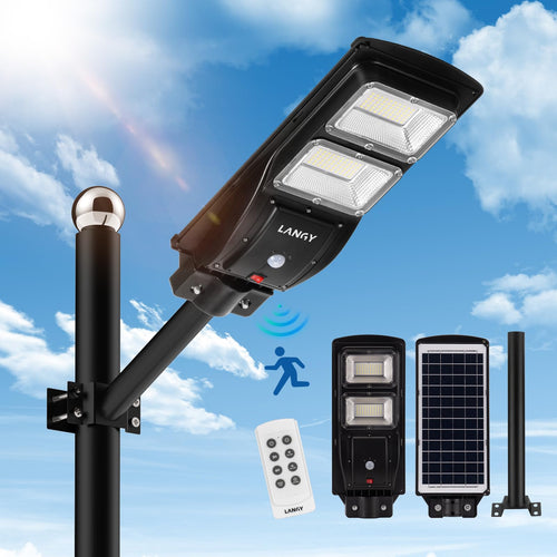 60W 90W Solar street light -Upgraded ES04